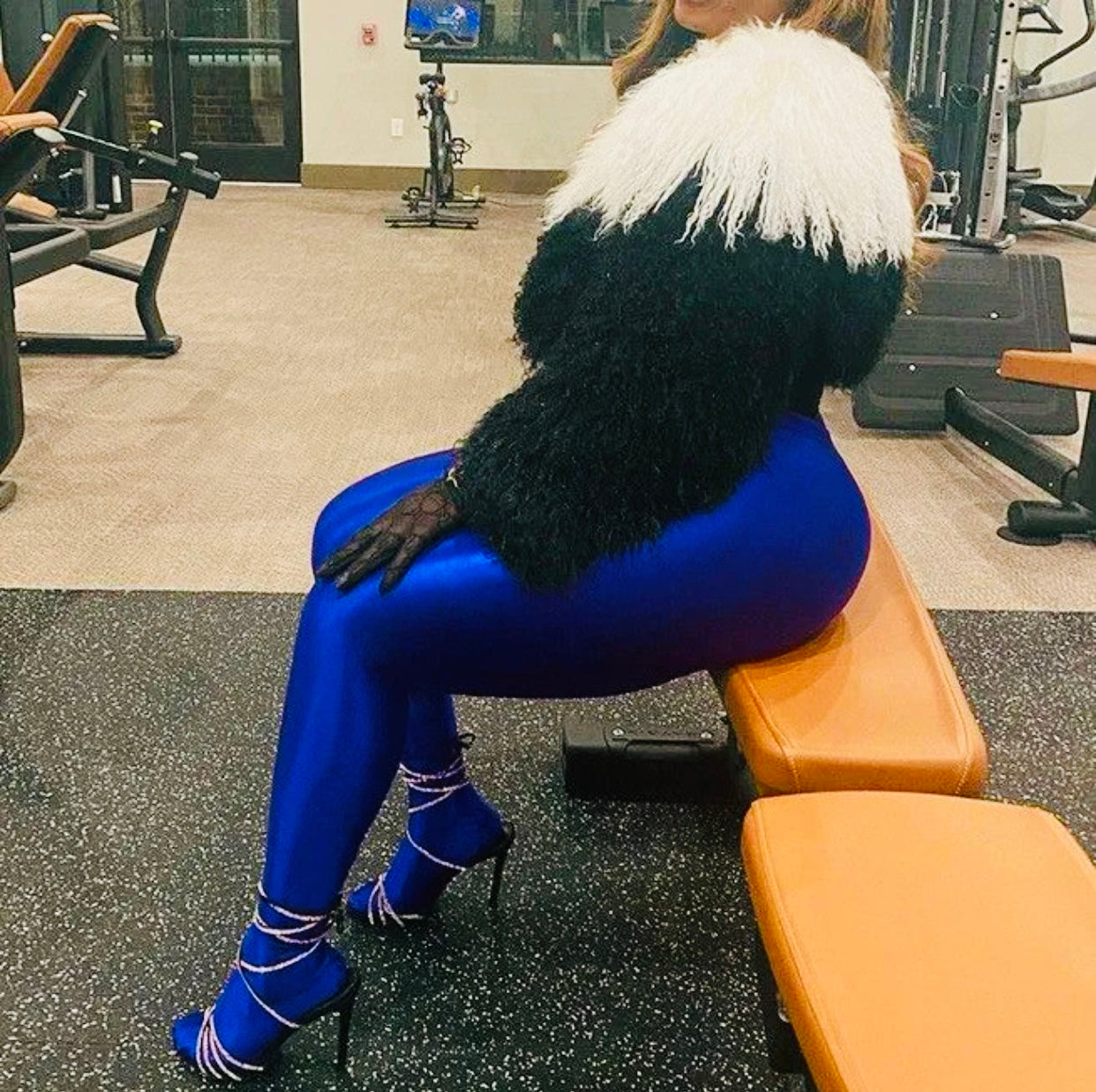 Blue footed Leggings 💙📸