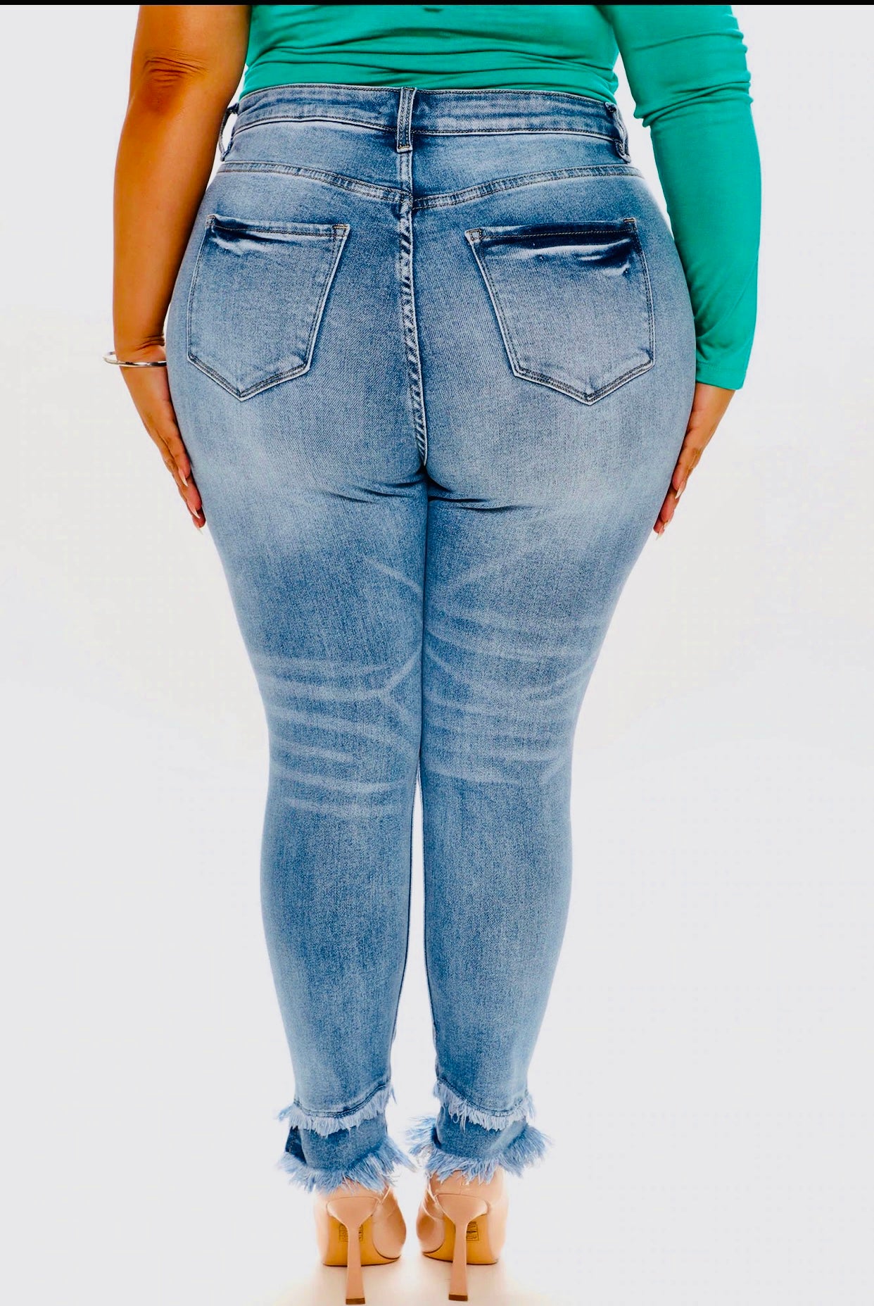 Medium Blue Cute Skinny jeans